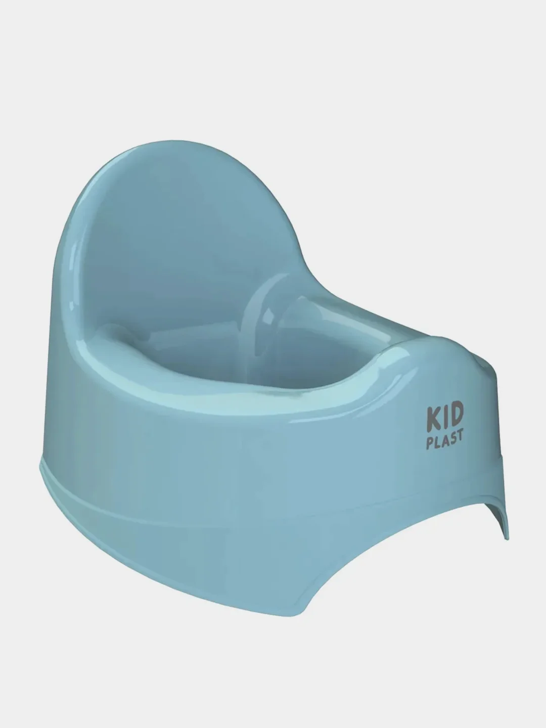 Горшок туалетный KidPlast Bunny, с крышкой, 22х26 см