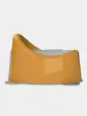 Горшок туалетный KidPlast Uniks, пластиковый, с крышкой