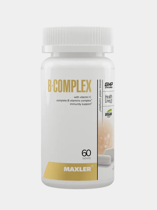 Витаминный комплекс Maxler B-Complex, 60 таблеток