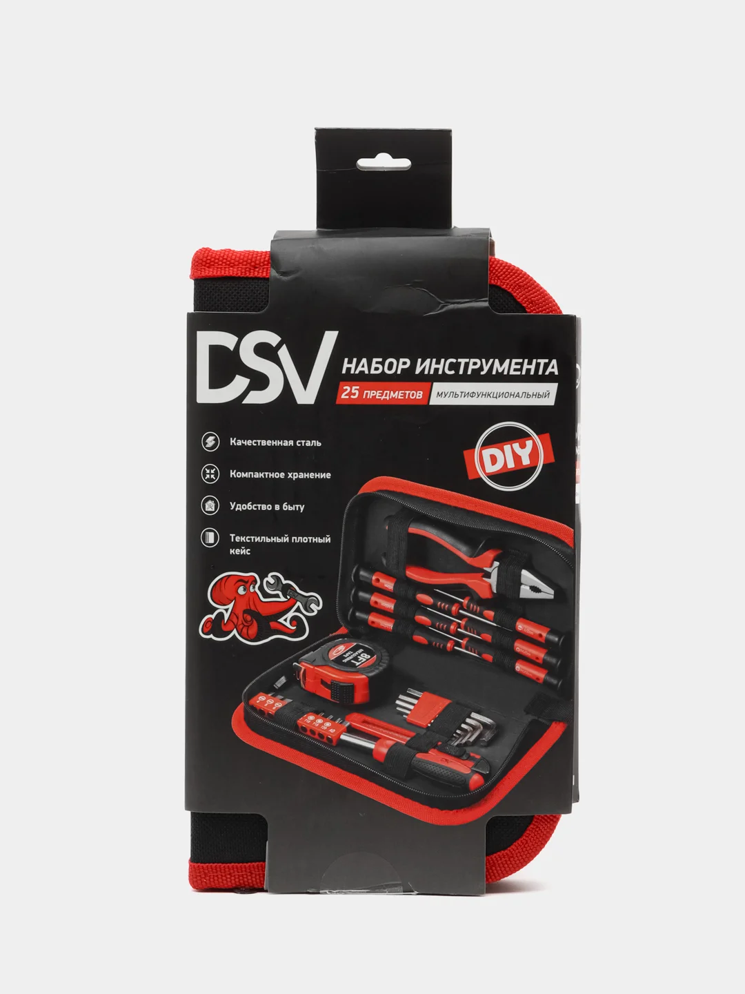 Набор инструментов DSV 25 предметов, в сумке, R122501