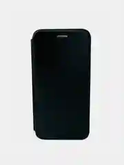 Черный чехол книжка с карточкой для Honor 8C