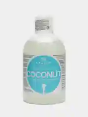 Шампунь для волос Kallos Cosmetics COCONUT, питательный с кокосовым маслом, 1 л