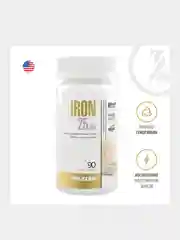 БАД Maxler железо 25 мг Bisglycinate Chelate, 90 капсул