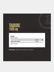 Аминокислота Maxler Taurine, 1000 мг, 100 капсул