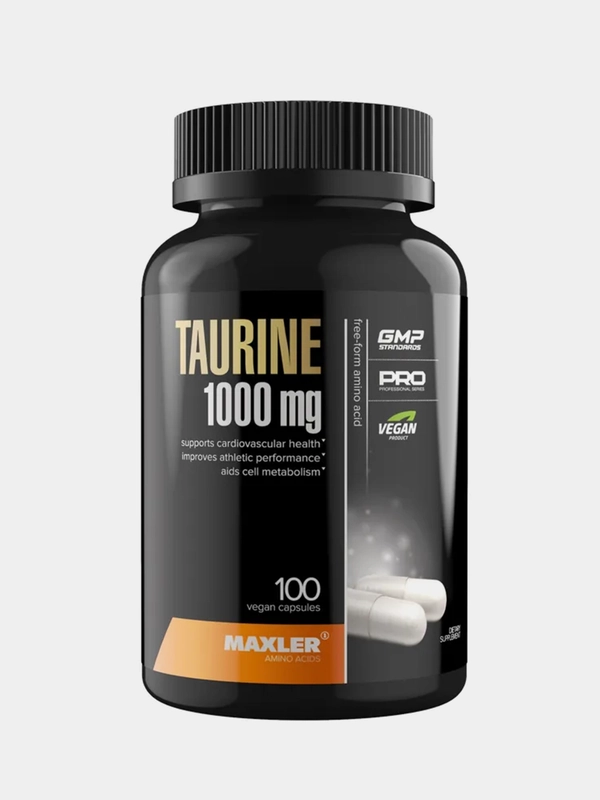 Аминокислота Maxler Taurine, 1000 мг, 100 капсул