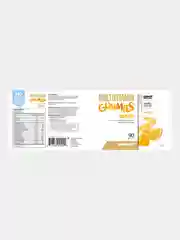 Мультивитаминный комплекс Maxler Gummies Sugar Free, для детей, 90 жевательных пастилок