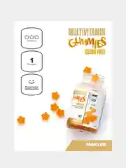 Мультивитаминный комплекс Maxler Gummies Sugar Free, для детей, 90 жевательных пастилок