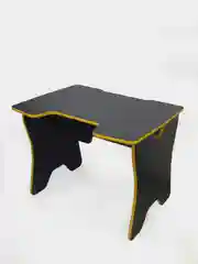 Серый металлик стол компьютерный игровой