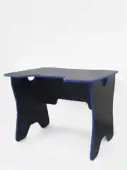 Серый металлик стол компьютерный игровой