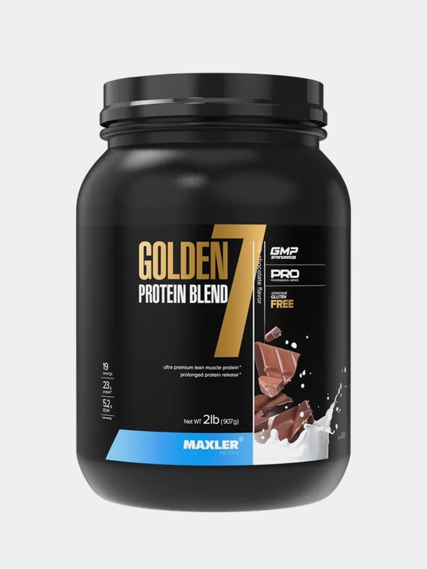 Протеин многокомпонентный Maxler Golden 7 Protein Blend 2lb, 907 г