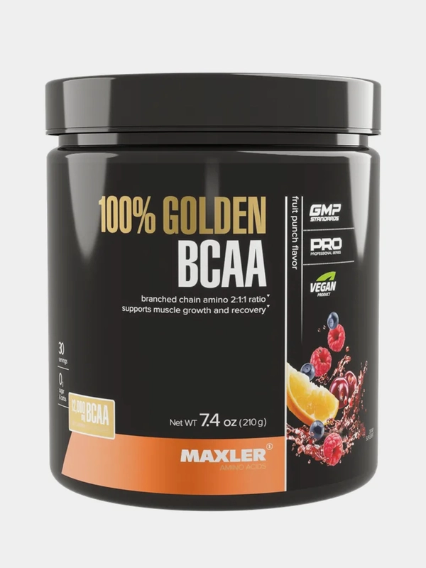 Аминокислоты Maxler Golden BCAA (2:1:1), 210 г