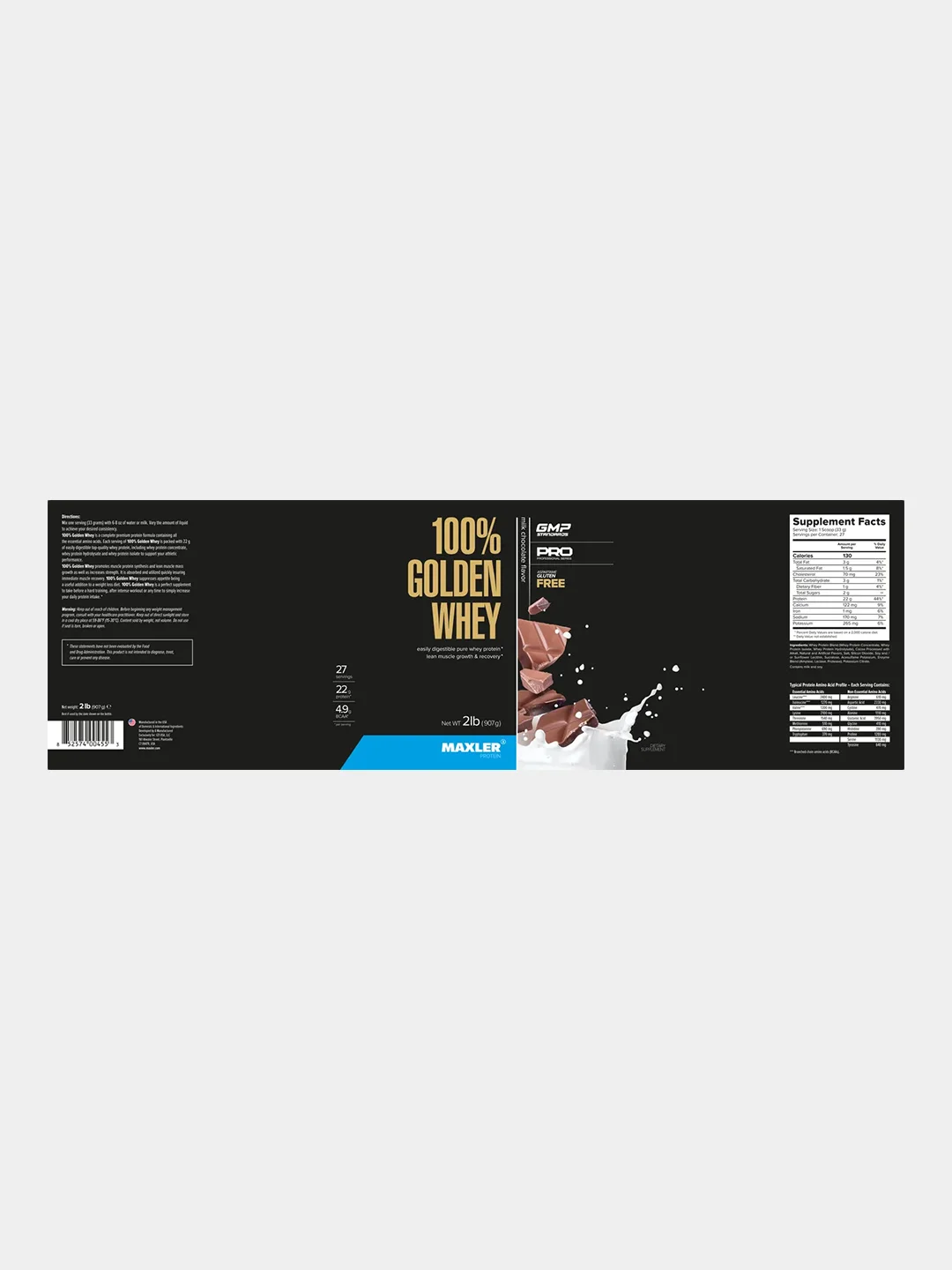 Протеин Maxler Golden Whey 2lb, 907 г