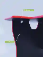 Серый стол компьютерный игровой