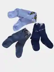 Колготки детские для мальчика, комплект 3 шт