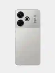 Серебряный смартфон POCO M6, 8/256 GB