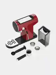 Красный кофеварка эспрессо TESLER ECM-260