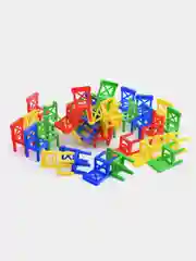 Настольная игра Балансирующие стульчики 36 шт
