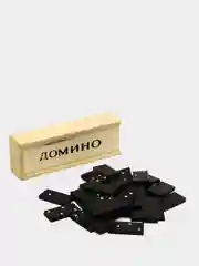 Игра Домино "Классическое" в деревянной коробке