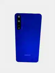 Задняя крышка для Huawei Honor 20 Синяя (со стеклом камеры)