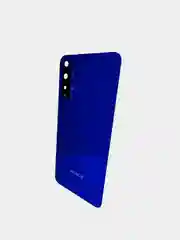 Задняя крышка для Huawei Honor 20 Синяя (со стеклом камеры)