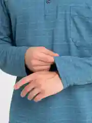 Морской пижама мужская с брюками, теплая мужская пижама