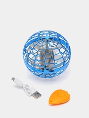 Летающий шар Бумеранг спиннер Flying Spinner Дрон с подсветкой
