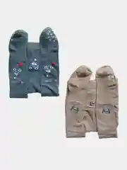 Хаки колготки для малышей под подгузник, комплект колготок для мальчиков и девочек, 2 шт