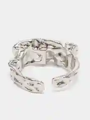 Серебряный кольцо женское регулируемое