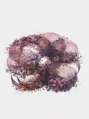 Фиолетовый наклейки крупные Луна, 5 шт