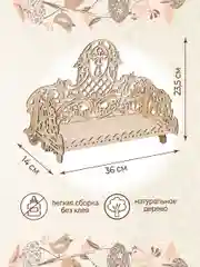 Иконостас полка для икон деревянная прямая