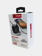 Черный розетка сетевая LP NS3 с 1 USB + 1 USB QC3.0 + разъём Type-C с быстрой зарядкой 38W