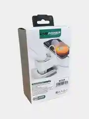 Белый розетка сетевая LP NS3 с 1 USB + 1 USB QC3.0 + разъём Type-C с быстрой зарядкой 38W