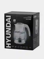 Чайник электрический Hyundai HYK-G3802, корпус из стекла, 1.7 л, 2200 Вт