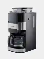 Кофеварка капельная Hyundai HYD-1216, 1050Вт, черный/серебристый