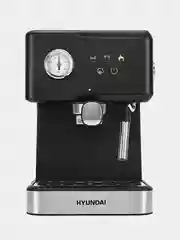 Кофеварка рожковая Hyundai HEM-4204, 1000 Вт, черная