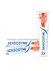 Зубная паста Sensodyne Защита от кариеса с фтором, 75 мл, 2 шт