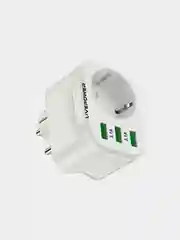 Белый розетка сетевая LP HS1 с 3 USB, мощностью 30W