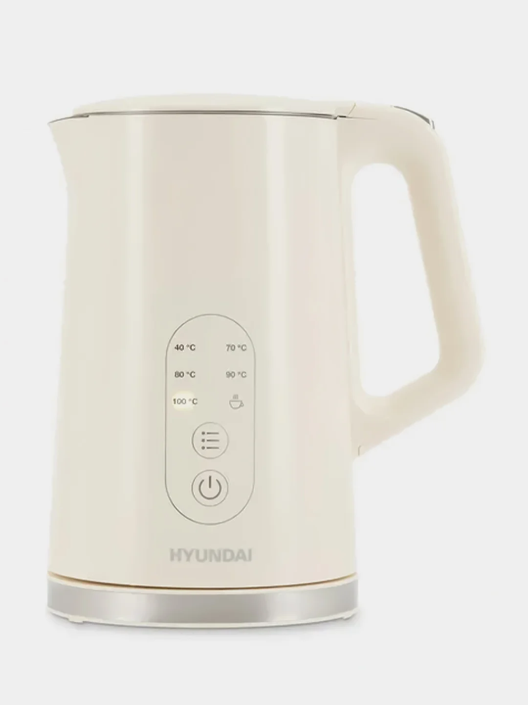 Чайник Hyundai HYK-S3605, кремовый, 1.7 л, 2200 Вт