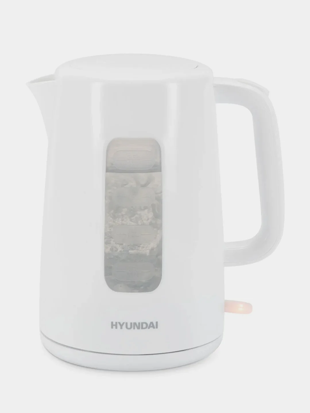 Чайник Hyundai HYK-P3501, 2.5л, 2200Вт, белый