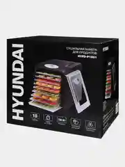 Сушка для фруктов и овощей Hyundai HYFD-P1801, 18 поддонов, 700Вт, черный