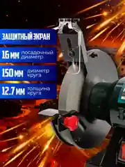 Станок точильный Range REGS300-150-A 150мм, 300Вт, 2950об/мин