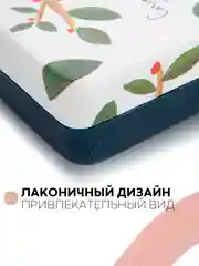 Лесной зеленый футляр чехол для очков КАРТОФАН, очечник с твёрдым корпусом и мягкой замшевой подкладкой