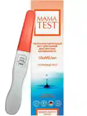 Тест для определения беременности Mama Test струйный, Мама Тест, 1 шт