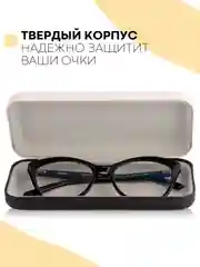 Розовый футляр чехол для очков КАРТОФАН, очечник с твёрдым корпусом и мягкой замшевой подкладкой
