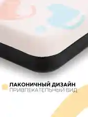 Розовый футляр чехол для очков КАРТОФАН, очечник с твёрдым корпусом и мягкой замшевой подкладкой