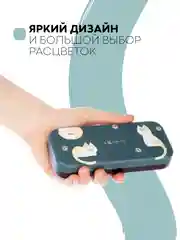 Морской футляр чехол для очков КАРТОФАН, очечник с твёрдым корпусом и мягкой замшевой подкладкой
