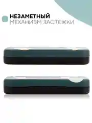 Морской футляр чехол для очков КАРТОФАН, очечник с твёрдым корпусом и мягкой замшевой подкладкой