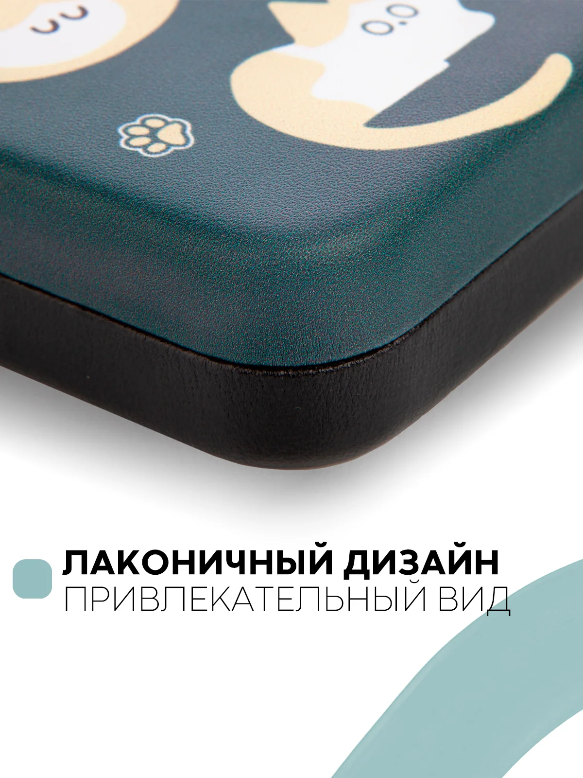 Морской футляр чехол для очков КАРТОФАН, очечник с твёрдым корпусом и мягкой замшевой подкладкой