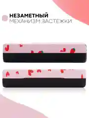 Конфетный футляр чехол для очков КАРТОФАН, очечник с твёрдым корпусом и мягкой замшевой подкладкой