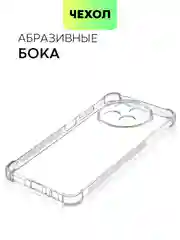 Прозрачный чехол для Realme 12 5G, 12x 5G противоударный силиконовый BROSCORP прозрачный с углами